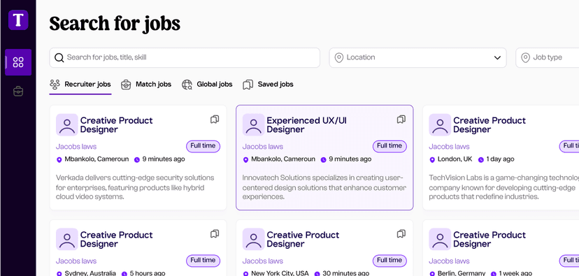 Interface job